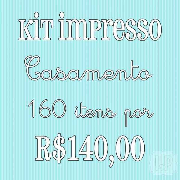 Kit Impresso Casamento